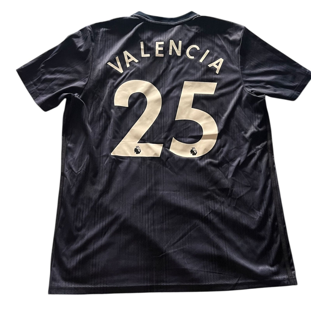 2018-19 Manchester United Third Shirt Valencia #25 - 9/10 - XL
