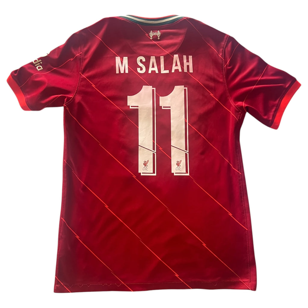 2021-22 Liverpool Home Shirt M. Salah - 9/10 - M